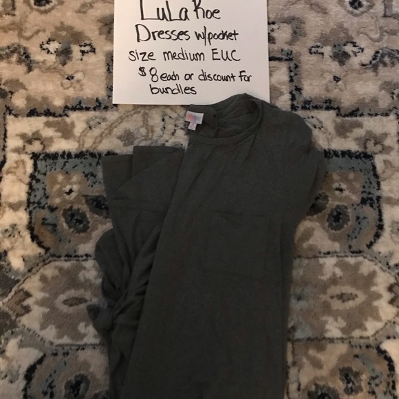 Lula Roe Dresses with pocket, size Medium $8 - Picture 4 of 7
